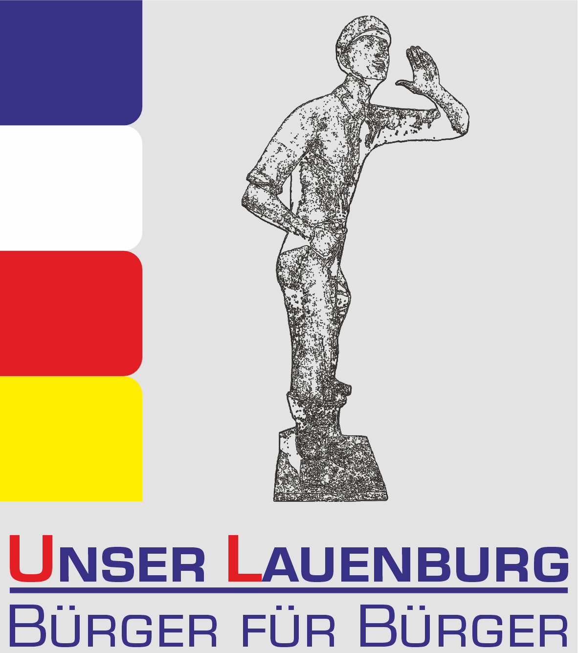 Unser Lauenburg Wählergemeinschaft Logo 2022